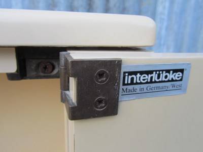 Vintage, Interlubke, t.v., cabinet, kast, uittrek, systeem, armoire, pull, out, system